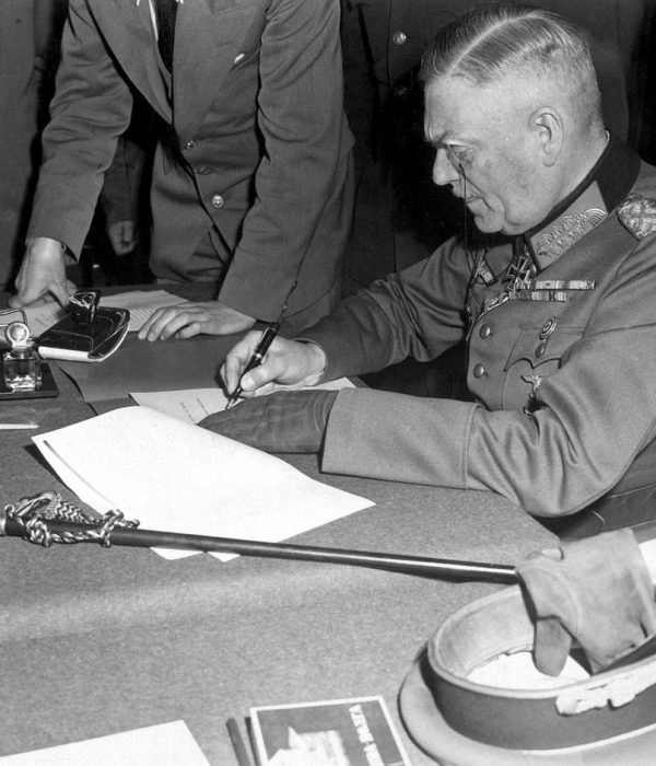 World War II in Europe ended twice