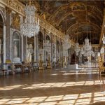 Hall of Mirrors of Versailles Palace: 73 meters long, with 17 mirror-clad arches made of 21 mirrors