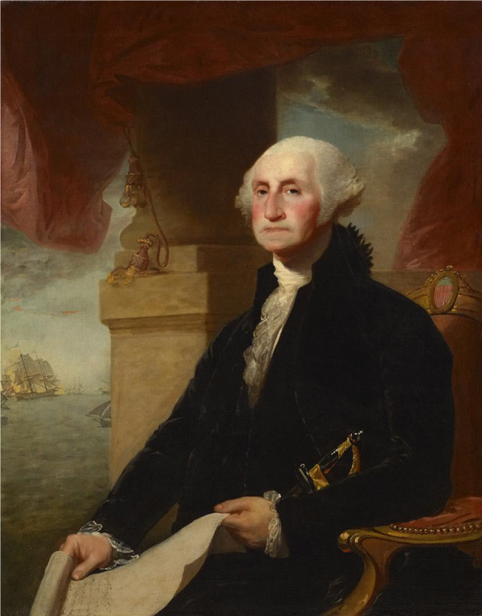 Washington, the Constable by Gilbert Stuart, 1797